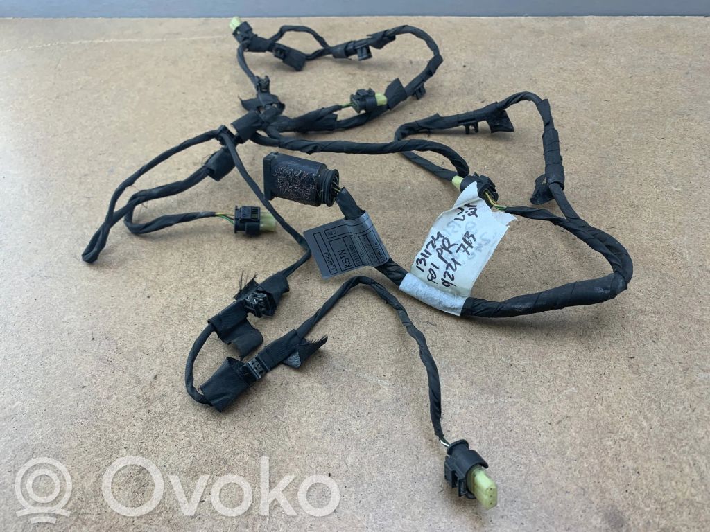 BMW 7 F01 F02 F03 F04 Wiązka przewodów czujnika parkowania PDC 