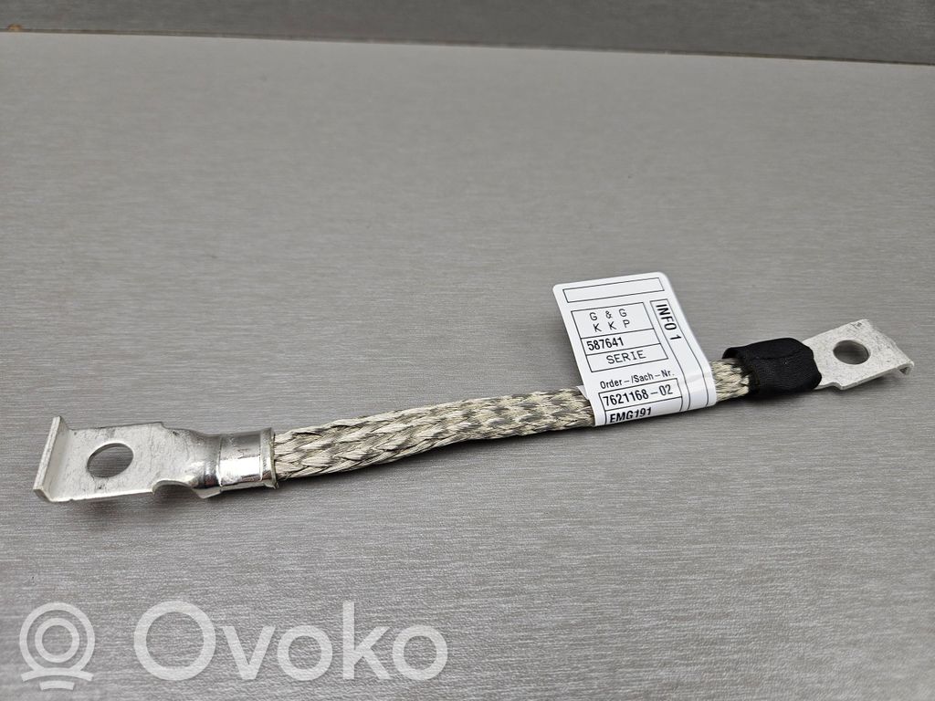 BMW 3 F30 F35 F31 Cablu cu bornă negativă (baterie) 