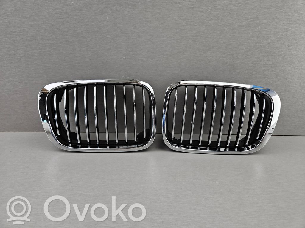 BMW 3 E46 Front bumper upper radiator grill 