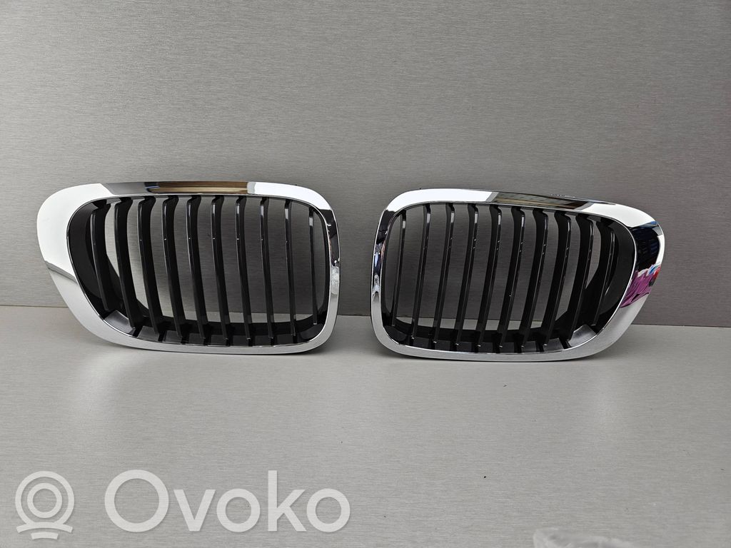 BMW 3 E46 Front bumper upper radiator grill 