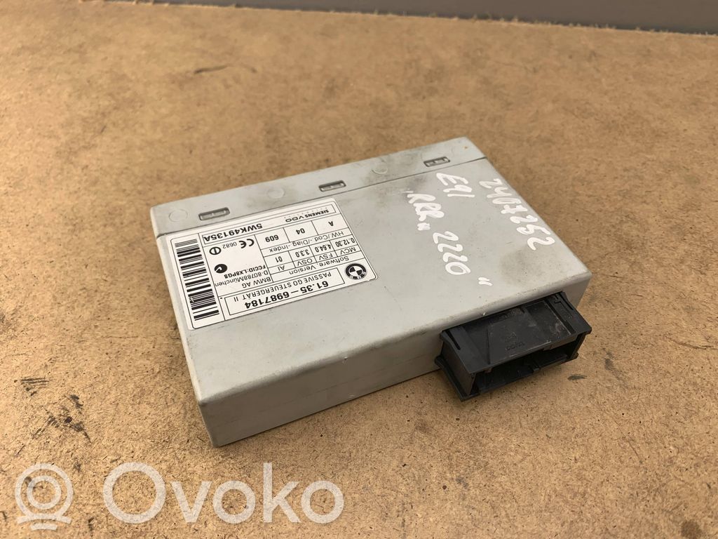 BMW 3 E90 E91 Keyless (KESSY) go control unit/module 