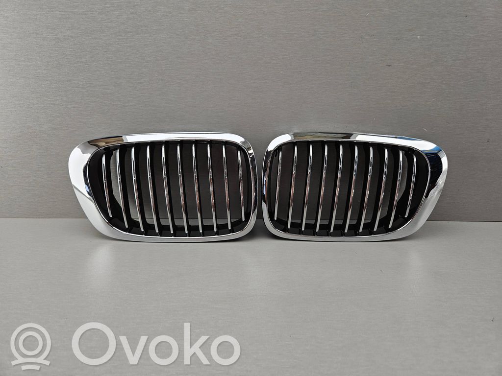 BMW 3 E46 Front bumper upper radiator grill 