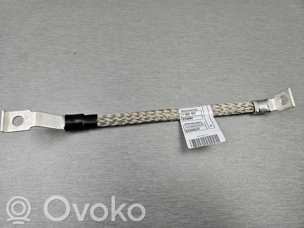 Negative earth cable (battery)   7565100,12427565100