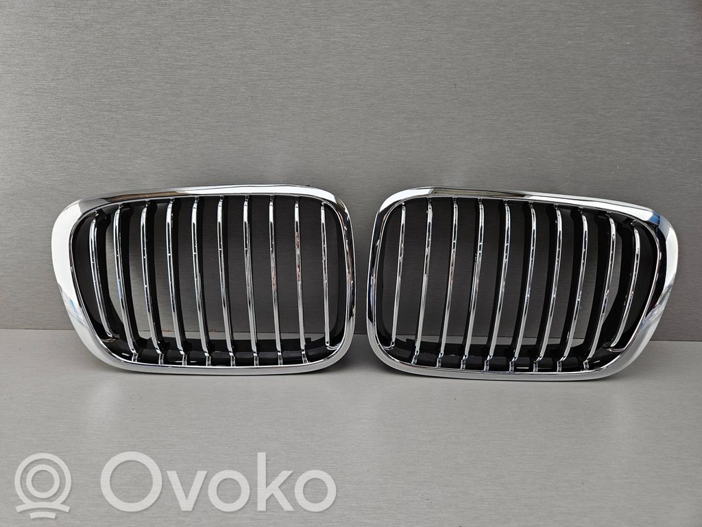BMW 3 E46 Front bumper upper radiator grill 