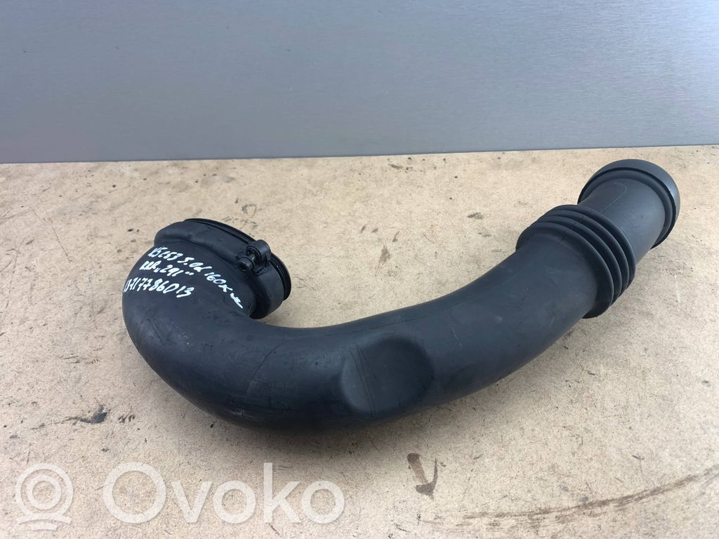 BMW X5 E53 Rura / Wąż dolotowy powietrza turbiny 
