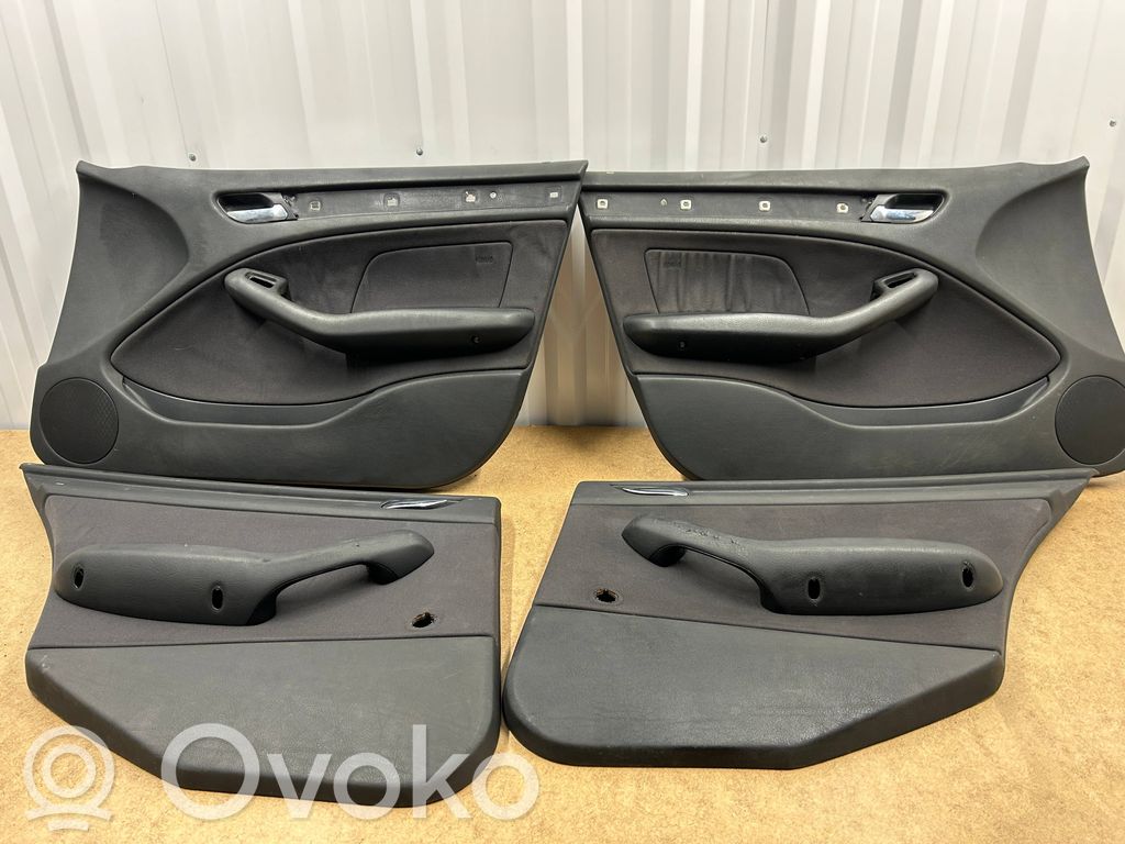 BMW 3 E46 Front door card panel trim 
