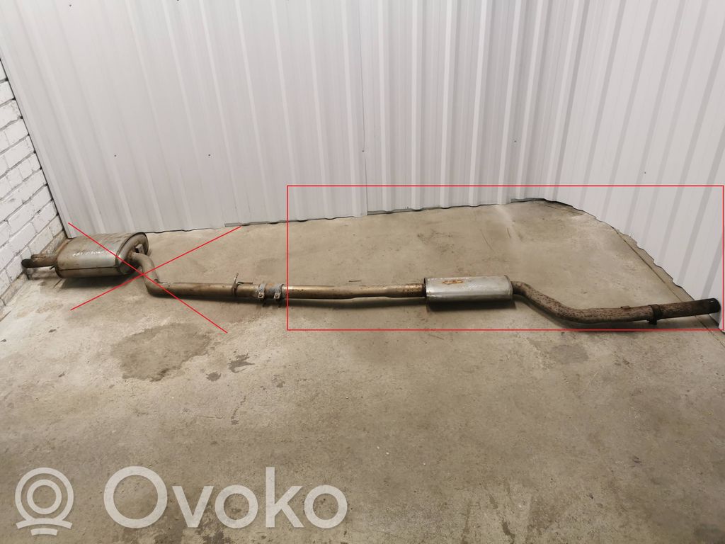 Middle muffler/silencer   7789946,2130301,18307798073,7798073