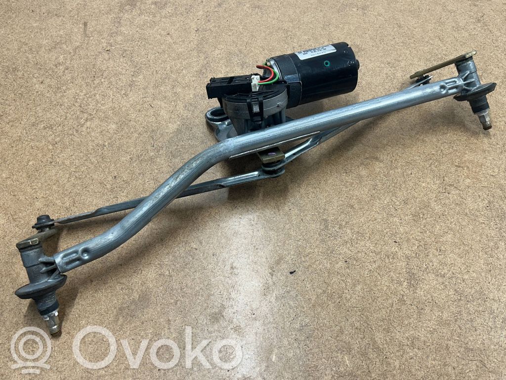 BMW 3 E46 Wischergestänge Wischermotor vorne 