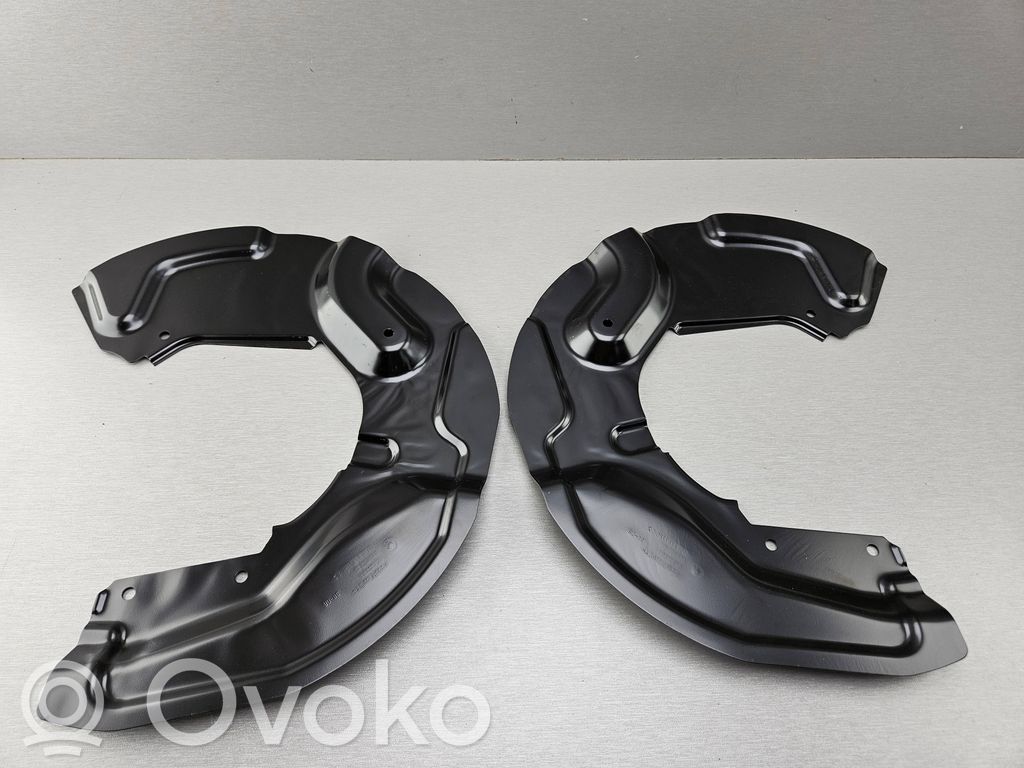 BMW 5 E60 E61 Priekinė stabdžių disko apsauga 