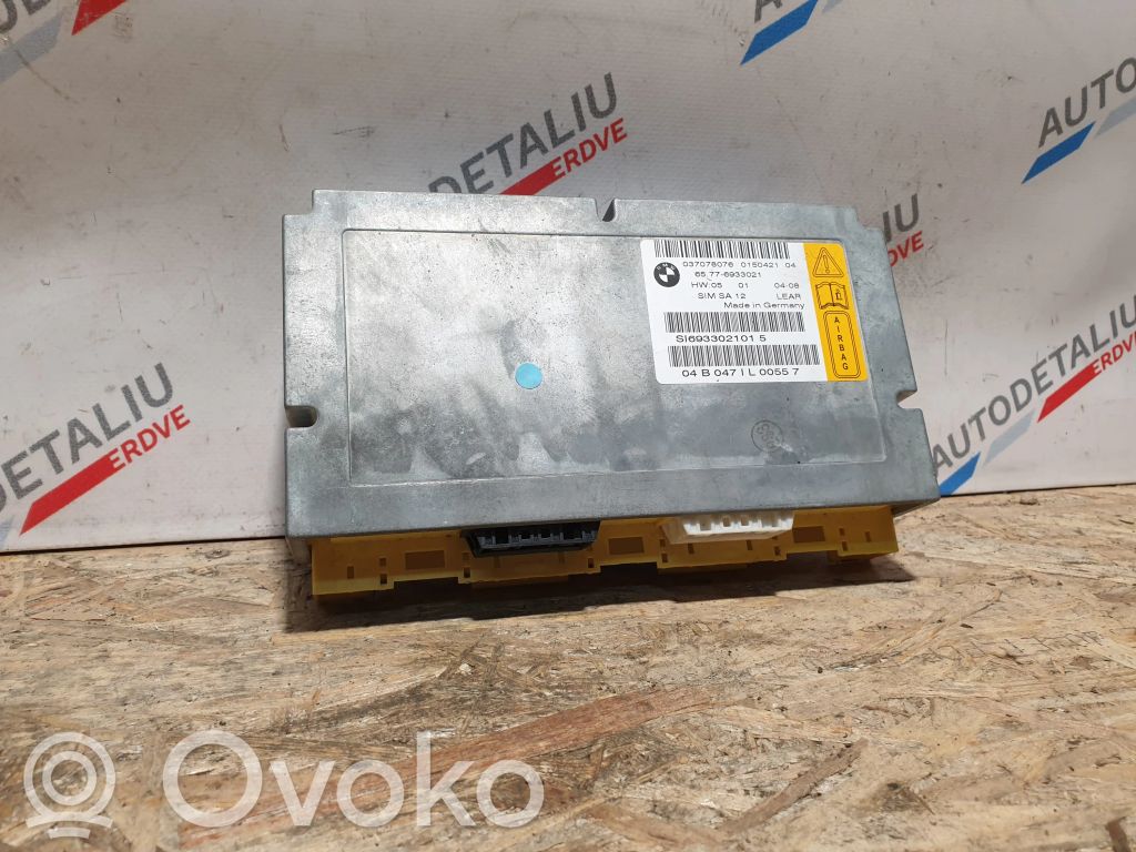 BMW 7 E65 E66 Module de contrôle airbag 
