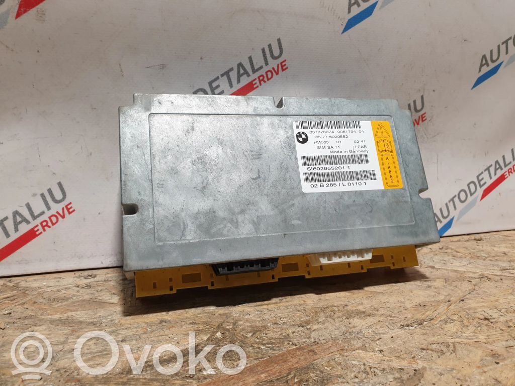 BMW 7 E65 E66 Module de contrôle airbag 