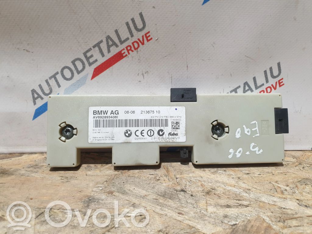 BMW 3 E90 E91 Antenos stiprintuvas 