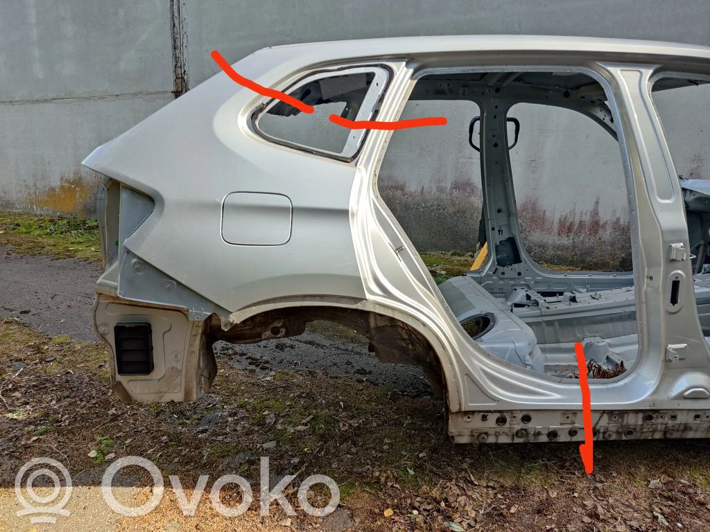 BMW X1 E84 Panel lateral trasero 