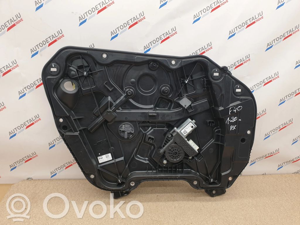 BMW 1 F40 Front door window regulator with motor 