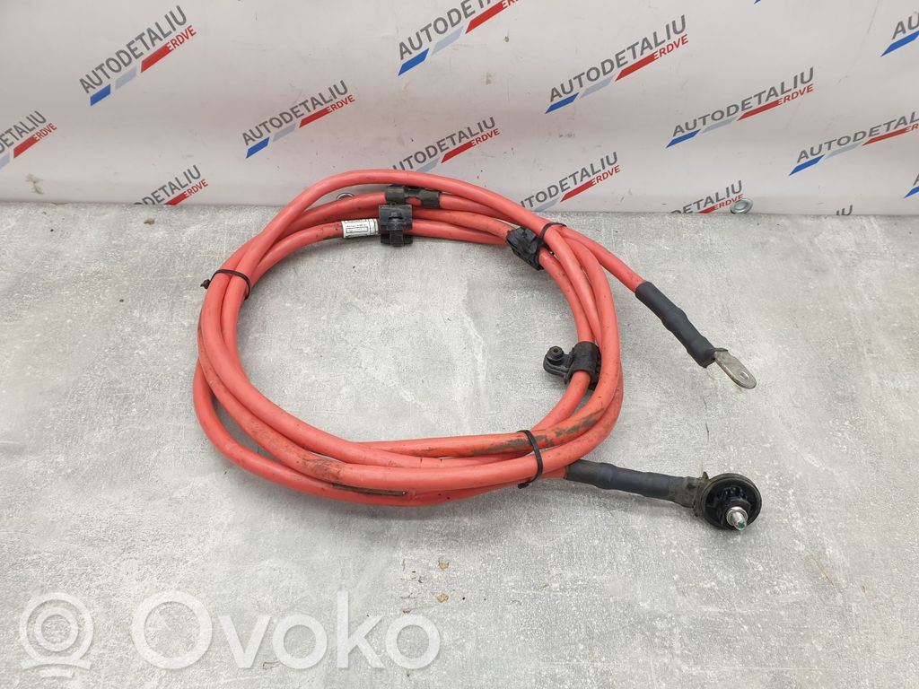 BMW 3 E92 E93 Pliusinis laidas (akumuliatoriaus) 