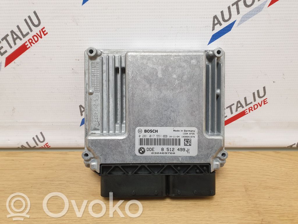 BMW X1 E84 Variklio valdymo blokas 