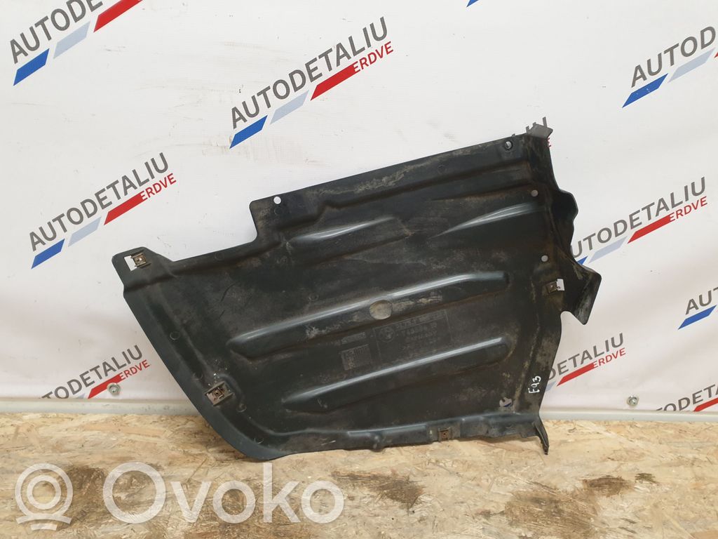 BMW 3 E92 E93 Galinio bamperio dugno apsauga 