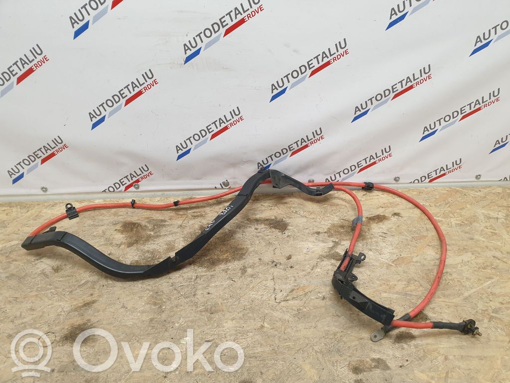 BMW 3 E92 E93 Pliusinis laidas (akumuliatoriaus) 
