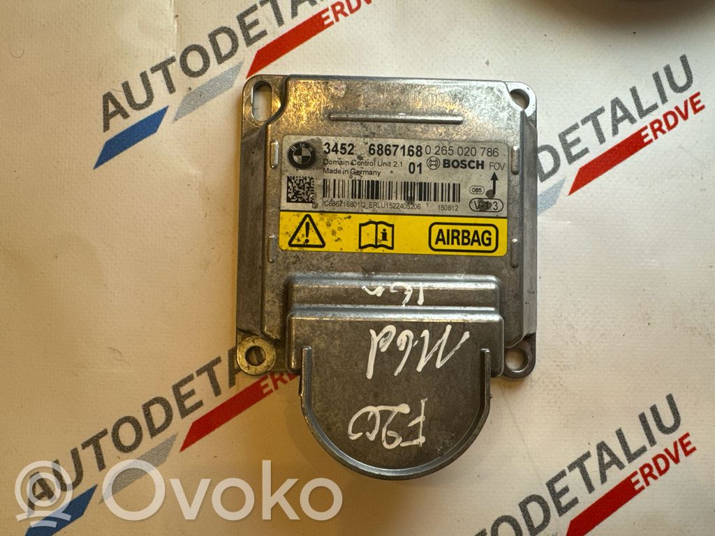 BMW 1 F20 F21 Unidad de control/módulo del Airbag 