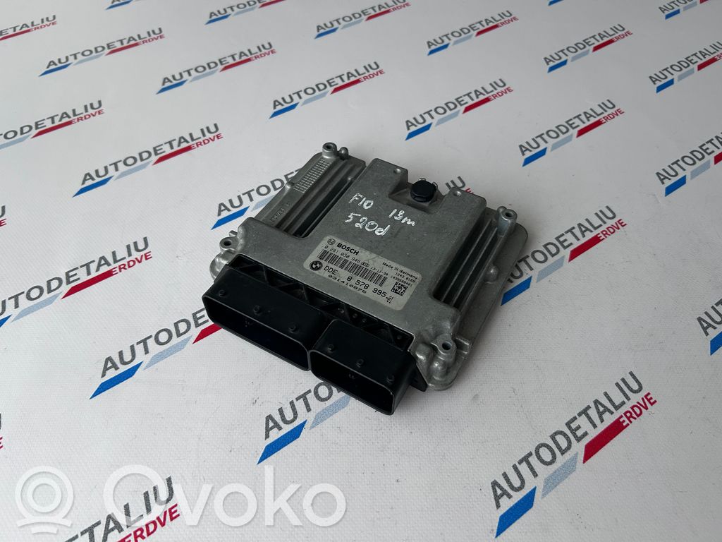 BMW 5 F10 F11 Engine control unit/module 