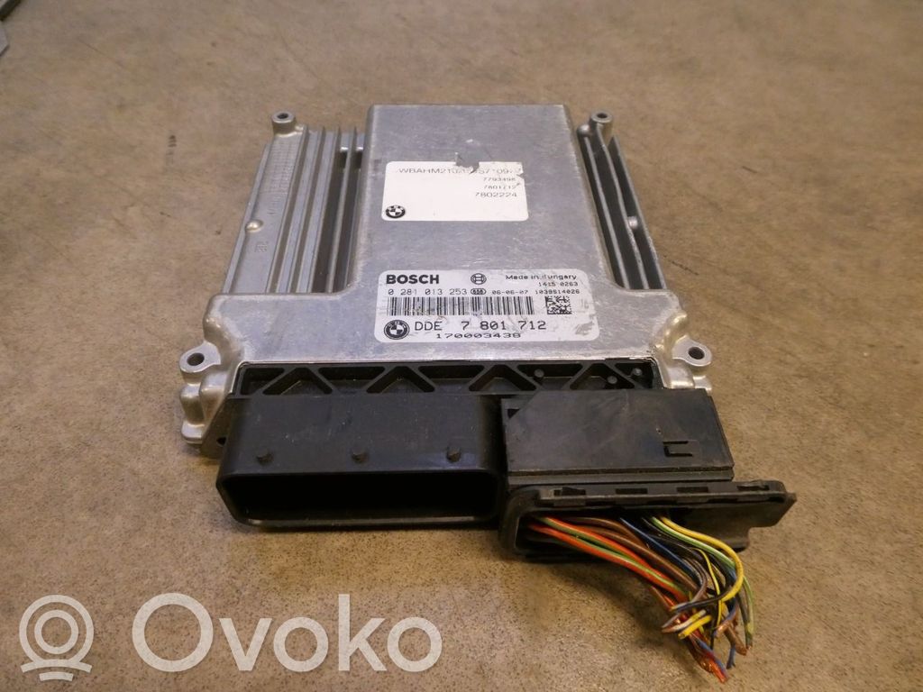 BMW 7 E65 E66 Steuergerät Einspritzanlage 