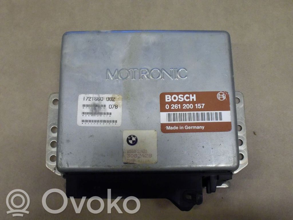 BMW 3 E30 Injection control unit/module 