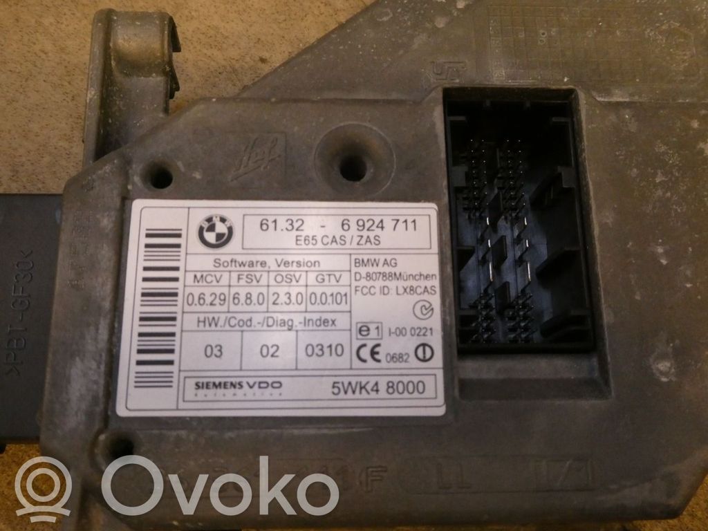 BMW 7 E65 E66 Steering wheel lock 