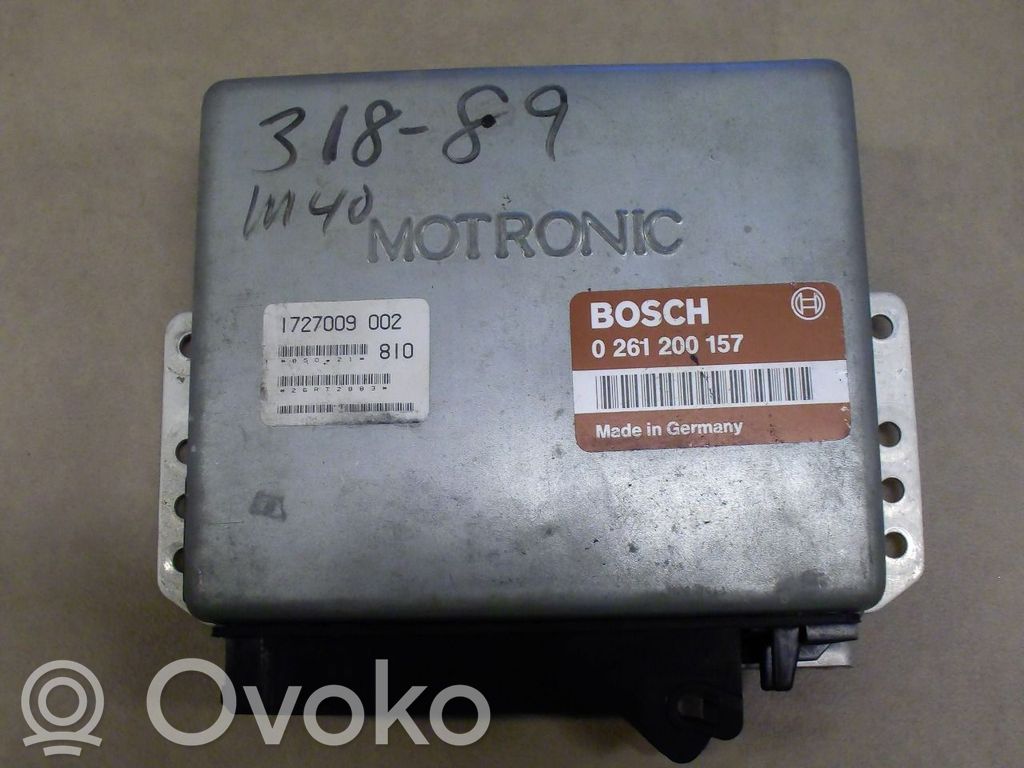 BMW 3 E30 Injection control unit/module 