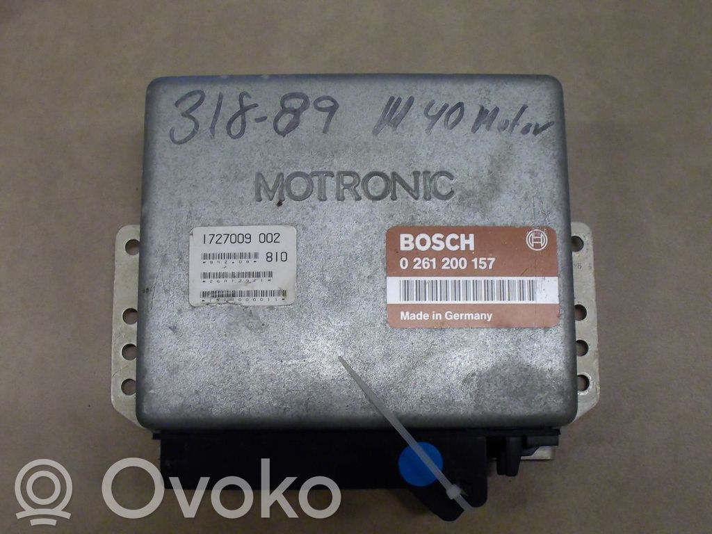 BMW 3 E30 Injection control unit/module 