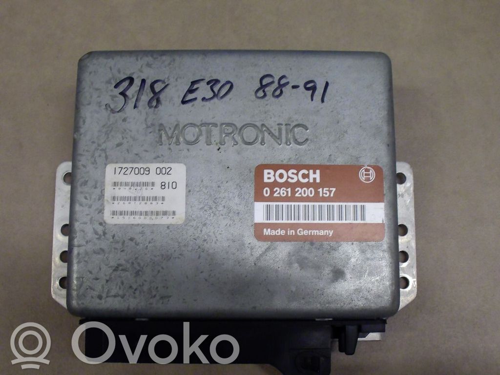 BMW 3 E30 Injection control unit/module 