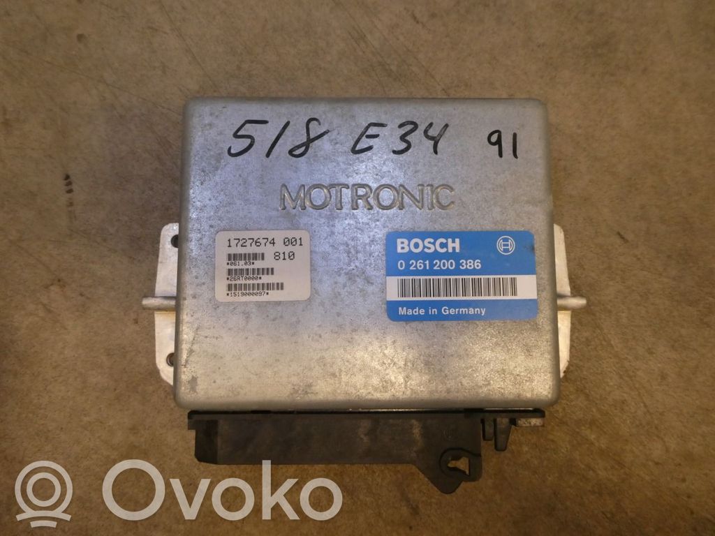 BMW 5 E34 Unidad de control/módulo de la inyección 