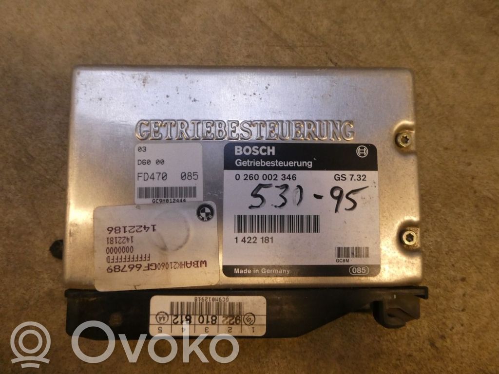 BMW 5 E34 Unidad de control/módulo de la caja de cambios 