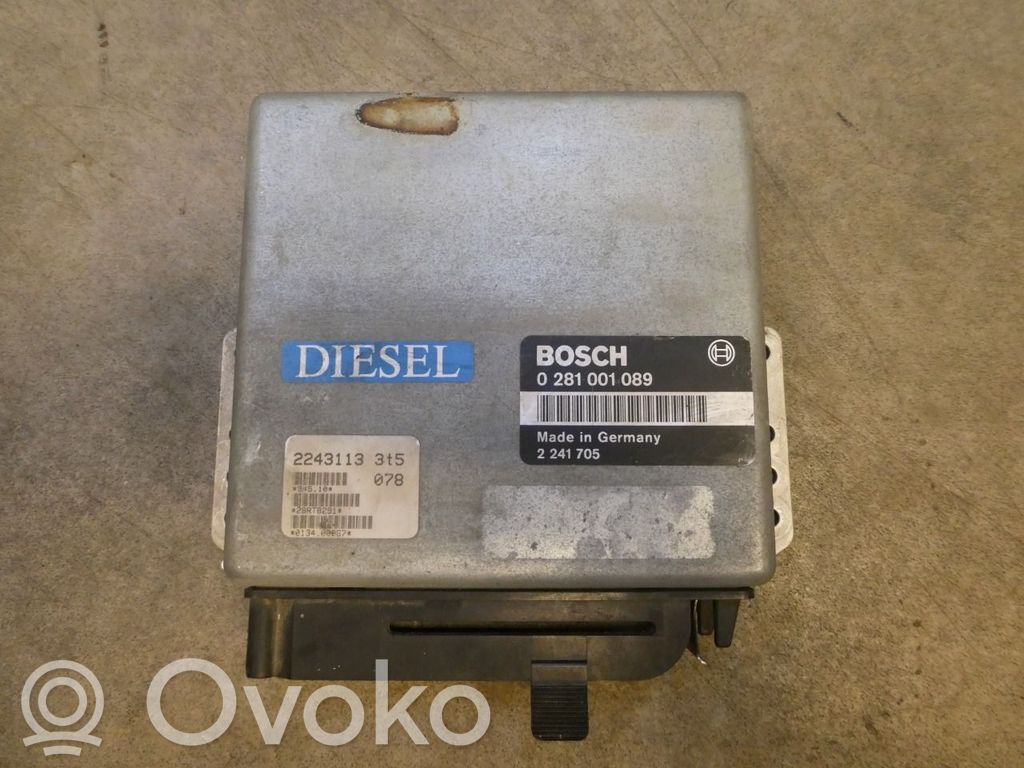 BMW 3 E30 Injection control unit/module 
