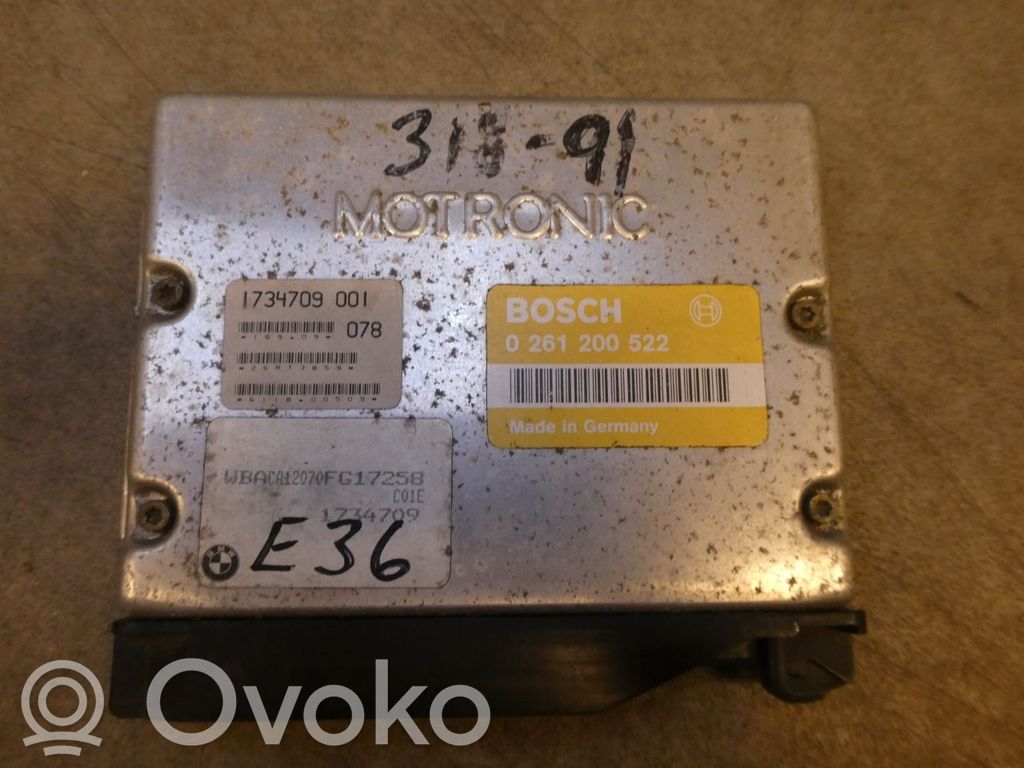 BMW 3 E36 Injection control unit/module 