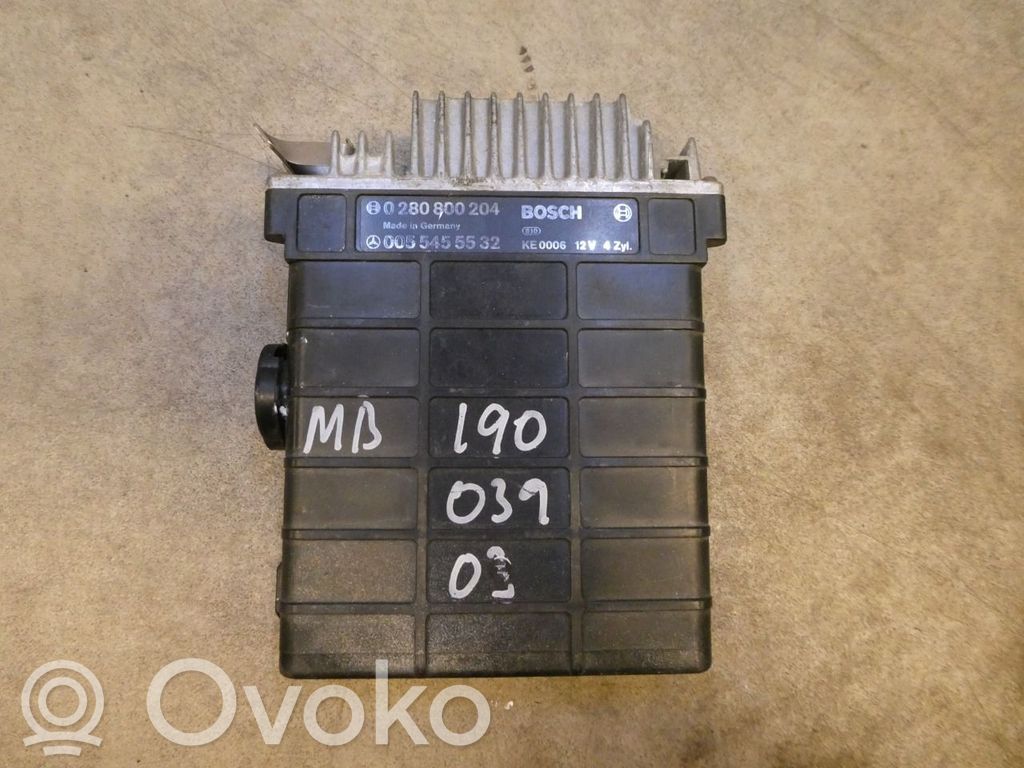 Mercedes-Benz E W124 Injection control unit/module 
