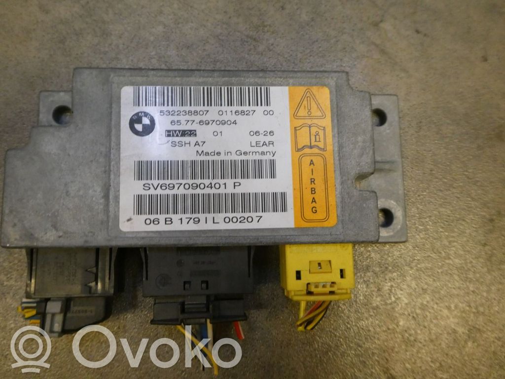 Airbag deployment crash/impact sensor   6970904
