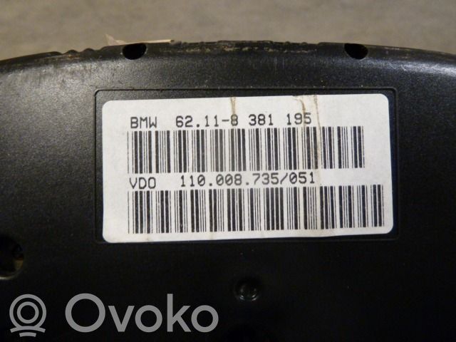 Speedometer (instrument cluster)   8381195,11000873551