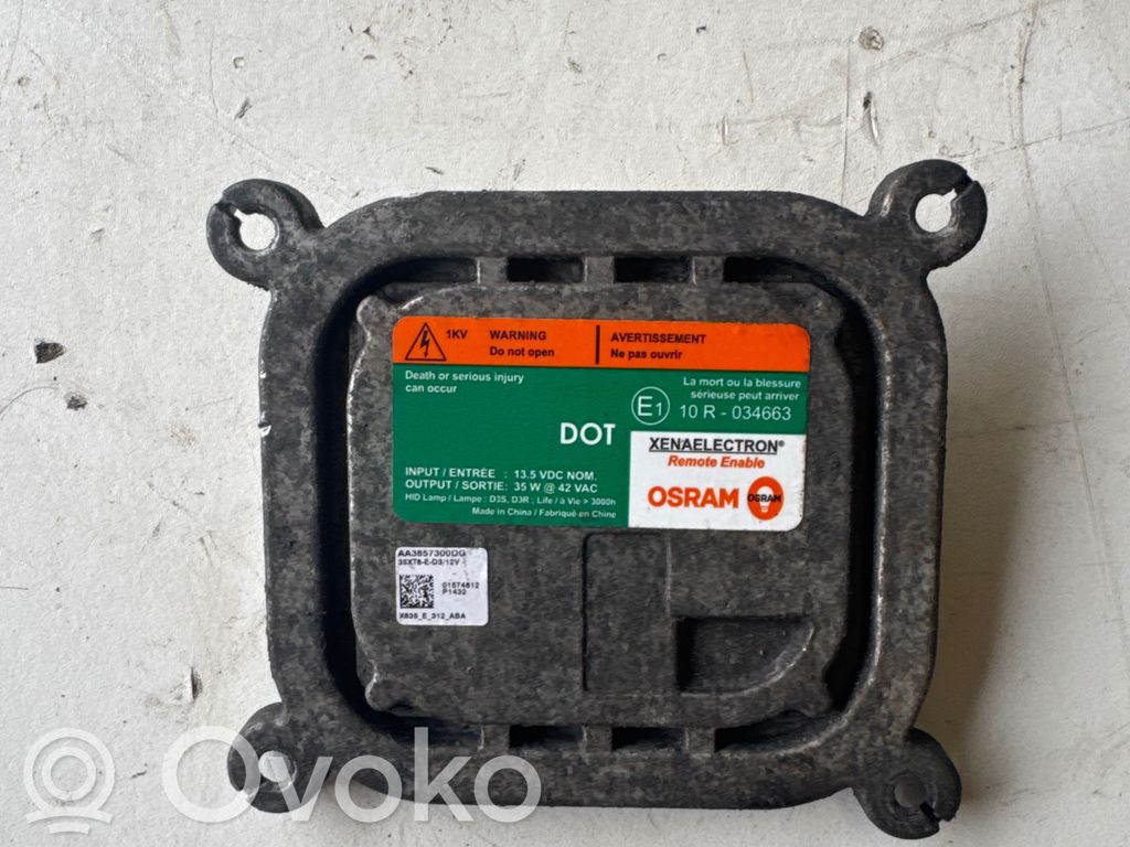 Headlight ballast module Xenon   10R034663,AA3857300D