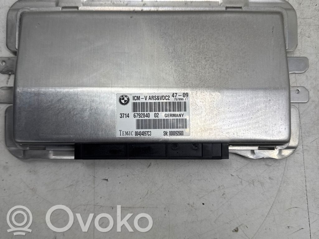BMW 5 GT F07 Sterownik / Moduł zawieszenia pneumatycznego 