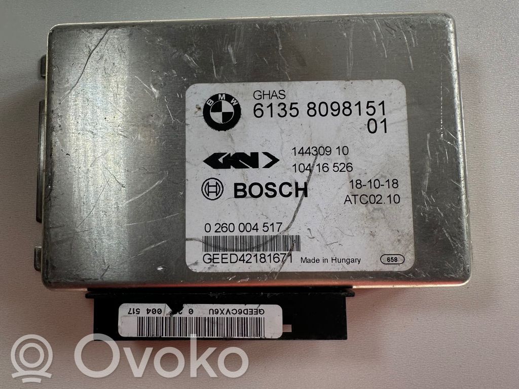 Other control units/modules   8098151,14430910,0260004517
