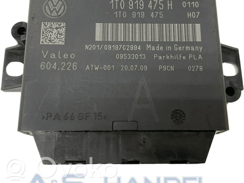 Unité de commande, module ECU de moteur   1T0919475H,1T0919475H