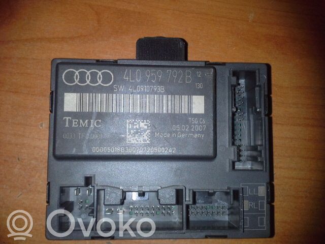 Comfort/convenience module   4L0959792B