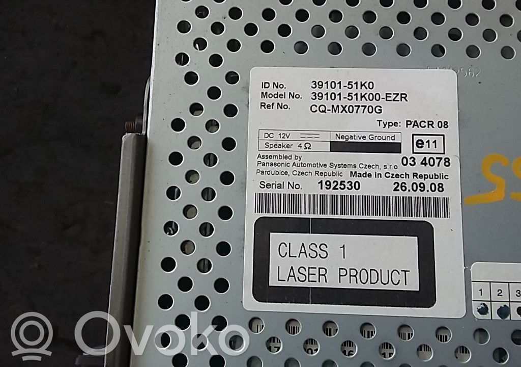 Unité / module navigation GPS   3910151K00