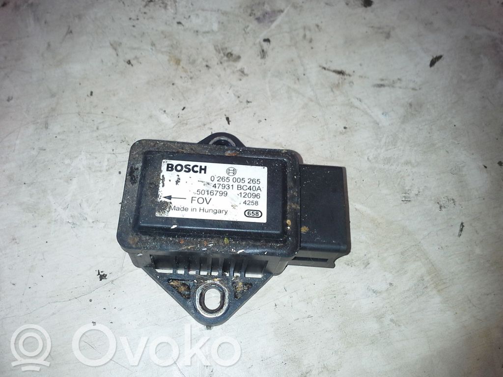 ESP acceleration yaw rate sensor   47931BC40A