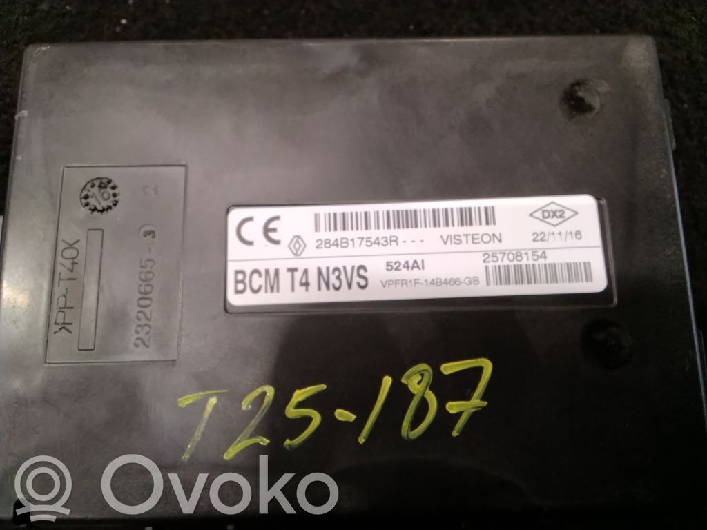 Comfort/convenience module   284B17543R