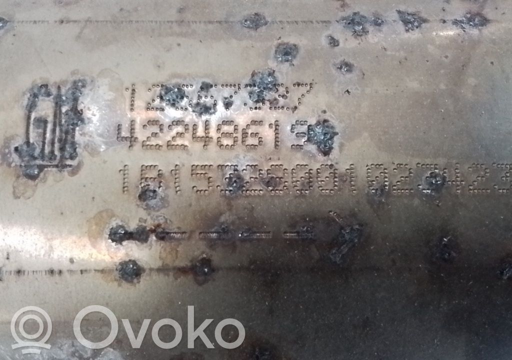 Opel Astra K Katalysaattori/FAP/DPF-hiukkassuodatin 