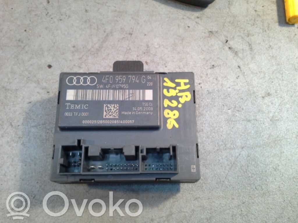 Audi A6 S6 C6 4F Comfort/convenience module 