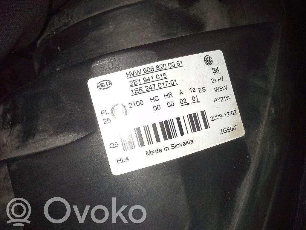 Volkswagen Crafter Lampa przednia 