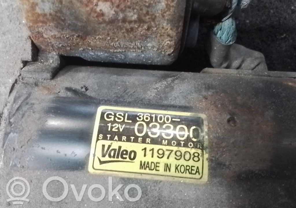 Starter motor   3610003300
