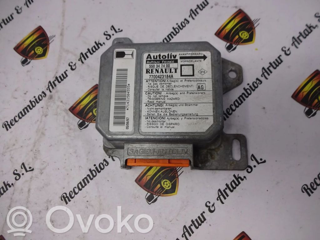 Renault Megane III Airbag control unit/module 